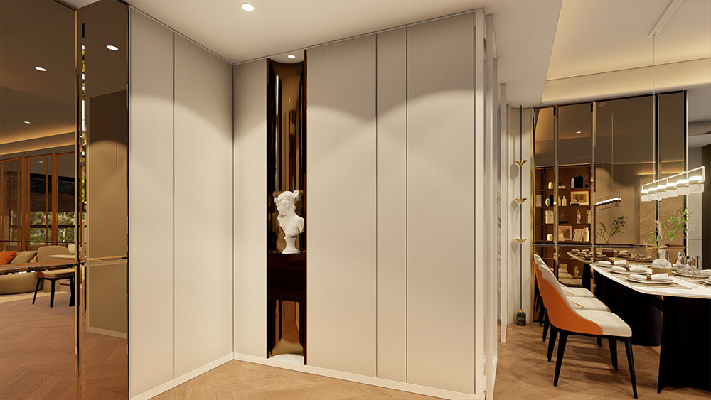 湖苑樣品屋3D示意圖