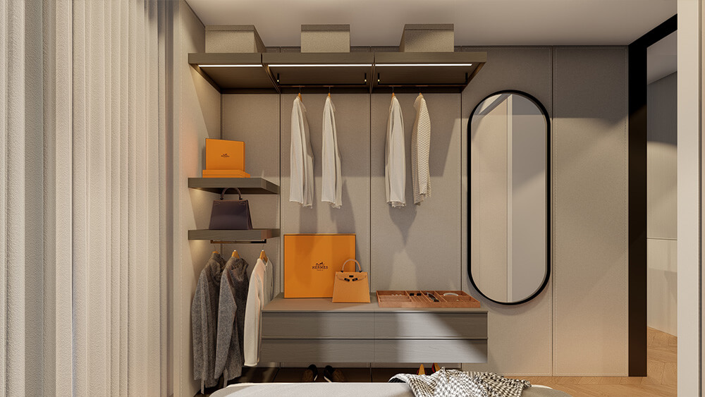 湖苑樣品屋3D示意圖